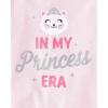 imageThe Childrens Place Baby Girls and Toddler Long Sleeve Top and Pants Snug Fit 100 Cotton 2 Piece Pajama SetPrincess Era