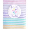 imageThe Childrens Place Baby Girls and Toddler Snug Fit 100 Cotton ZipFront One Piece Footed Pajamas 2PackBee Floral