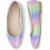 imageThe Childrens Place Girls Closed Toe Ballet FlatRainbow Ombre