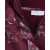 imageThe Childrens Place Girls Heavy 3 in 1 Winter Jacket Wind WaterResistant Shell Fleece InnerBeet Floral
