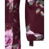 imageThe Childrens Place Girls Heavy 3 in 1 Winter Jacket Wind WaterResistant Shell Fleece InnerBeet Floral