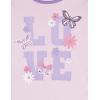 imageThe Childrens Place Girls Long Sleeve Top and Pants Snug FitButterfly Floral