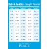 imageThe Childrens Place babygirls And Toddler Snug Fit 100 Cotton One Piece Zip Front Footed PajamaSeafrost