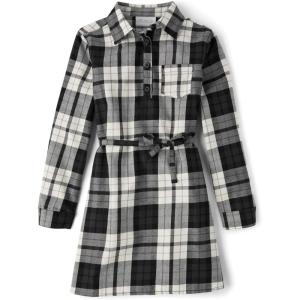 imageThe Childrens Place Girls Long Sleeve Everyday DressBunnys Tail