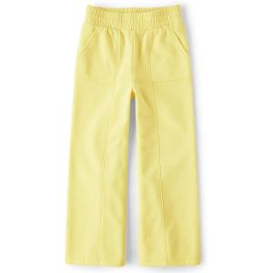 imageThe Childrens Place Girls Pull on Active Wide Leg PantsButtermilk Fleece