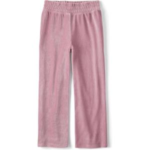 imageThe Childrens Place Girls Pull on Active Wide Leg PantsLight Lavander Velour Rib