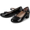 imageThe Childrens Place Girls Low Heel Dress PumpsBlack