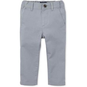 imageThe Childrens Place Baby Boys and Toddler Stretch Skinny Chino PantsFin Grey