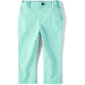imageThe Childrens Place Baby Boys and Toddler Stretch Skinny Chino PantsMellow Aqua