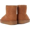 imageThe Childrens Place Baby Girls Classic Ankle Boot Faux Fur LinedTan