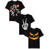 Peace/Skeleton Bball/Pumpkin 3-pack