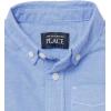 imageThe Childrens Place Baby Boys and Toddler Boys Short Sleeve Oxford Button Down ShirtLight Blue Oxford Single