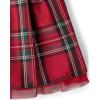 imageThe Childrens PlaceGirlsSleeveless Dressy DressesClassic Red Plaid Velour10