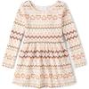 imageThe Childrens Place Girls Long Sleeve Casual Thermal Knit DressSierra Tan