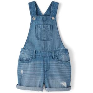 imageThe ChildrenS Place Girls Denim Shortall OverallsRose Wash