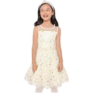 imageThe Childrens PlaceGirlsSleeveless Dressy DressesBunnys Tail Foil Mesh10