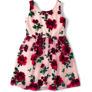 imageThe Childrens PlaceGirlsSleeveless Dressy DressesRose Dust Floral10