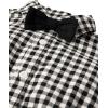 imageThe Childrens Place babyboys And Newborn Button Down Shirt and Pants 2 Piece OutfitBlack Check
