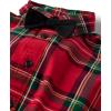 imageThe Childrens Place babyboys And Newborn Button Down Shirt and Pants 2 Piece OutfitRed Tartan