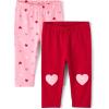 Pink Heart/Pink Allover Hearts 2-pack