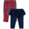 Tidal Tutu/Red Plaid 2-pack