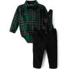 Green Plaid Set