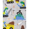 imageThe ChildrenS Place BabyBoys And Toddler Long Sleeve 100 Cotton ZipFront One Piece Footed PajamasDino Construction