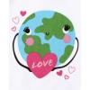imageThe Childrens Place Baby Girls and Toddler Sleeve Top and Shorts 100 Cotton 2 Piece Pajama SetsEarthy Tones 2pack