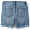 imageThe Childrens Place Girls Distressed Denim Midi ShortSerena WashCloudless Wash 2pack