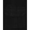 imageThe Childrens Place Boys Baby and Toddler Uniform Pull on Chino Cargo PantsBlack Single