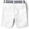imageThe Childrens Place Boys Belted Chino ShortsSimply White