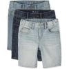 imageThe ChildrenS Place Boys Boys Stretch Denim ShortsLight Wash 3pack