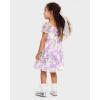 imageThe Childrens Place Baby Girls and Toddler Short Sleeve Dressy DressesBunnys Tail Floral