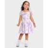 imageThe Childrens Place Baby Girls and Toddler Short Sleeve Dressy DressesBunnys Tail Floral