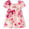 imageThe Childrens Place Baby Girls and Toddler Short Sleeve Dressy DressesCrystal Pink