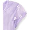 imageThe Childrens Place Baby Girls and Toddler Short Sleeve Dressy DressesLoveable Flower Mesh