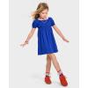 imageThe Childrens Place Baby Girls and Toddler Short Sleeve Dressy DressesRenew Blue