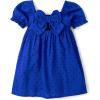 imageThe Childrens Place Baby Girls and Toddler Short Sleeve Dressy DressesRenew Blue