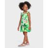 imageThe Childrens Place Baby Girls and Toddler Sleeveless Dressy DressesTropical Renew Blue