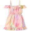 imageThe Childrens Place Baby Girls and Toddler Sleeveless Dressy DressesCameo Rainbow