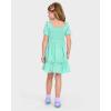 imageThe Childrens Place Baby Girls and Toddler Short Sleeve Dressy DressesMint Tea