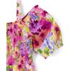 imageThe Childrens Place Baby Girls and Toddler Short Sleeve Dressy Special Occasion DressesMadalyn Floral Cold Shoulder