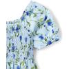 imageThe Childrens Place Baby Girls and Toddler Short Sleeve Dressy Special Occasion DressesWhirlwind Blue Floral
