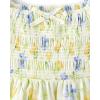 imageThe Childrens Place Baby Girls and Toddler Short Sleeve Dressy Special Occasion DressesWildflower White Flutter Sleeve