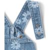 imageThe Childrens Place babygirls And Toddler Girls Denim ShortallsPeony Print Wash