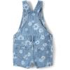 imageThe Childrens Place babygirls And Toddler Girls Denim ShortallsPeony Print Wash