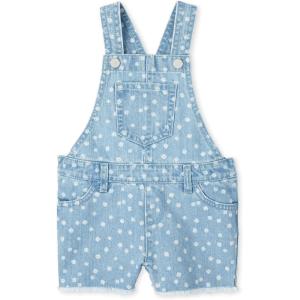 imageThe Childrens Place babygirls And Toddler Girls Denim ShortallsSimply White