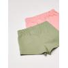imageThe Childrens Place Baby Girls and Toddler Assorted Knit ShortsRoseOlive