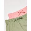 imageThe Childrens Place Baby Girls and Toddler Assorted Knit ShortsRoseOlive
