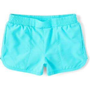imageThe Childrens Place Baby Girls and Toddler Active Quick Dry Lined ShortsTime for Teal